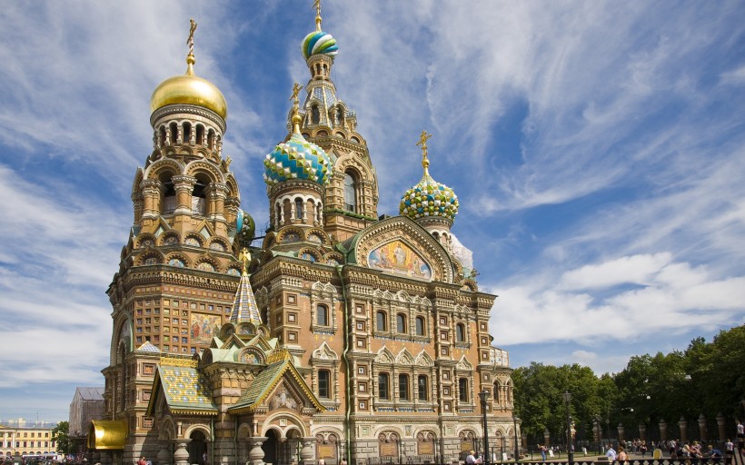 俄罗斯圣彼得堡城市风景图片(8张)