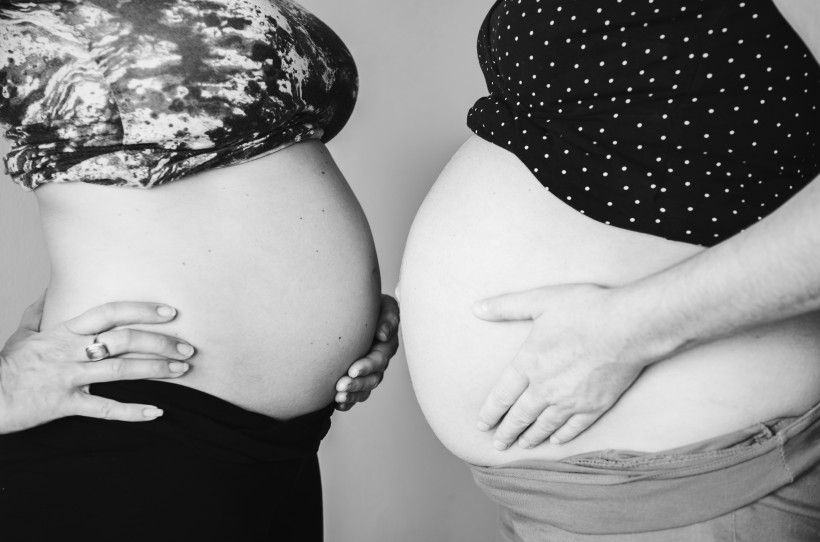 孕妇的肚子特写图片(14张)
