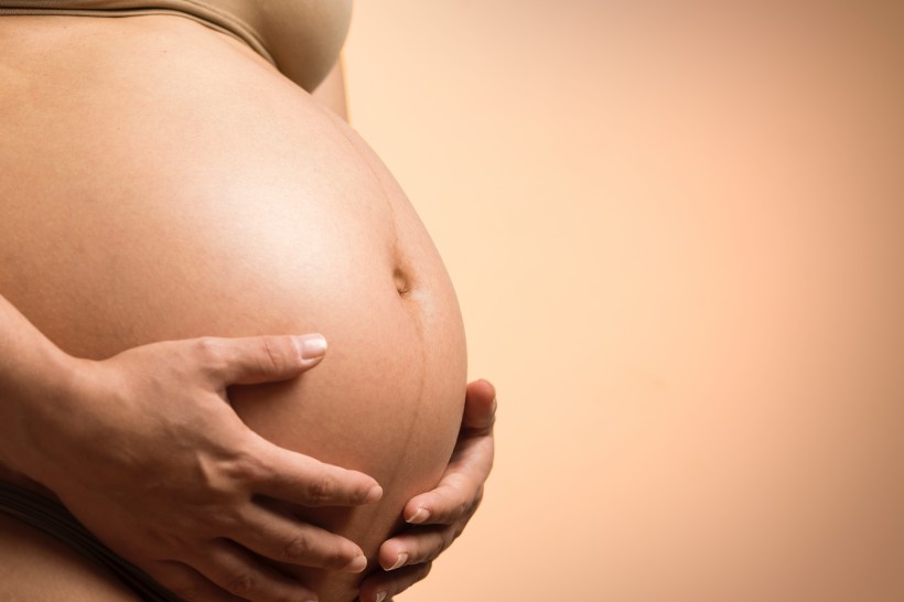 孕妇的肚子特写图片(14张)