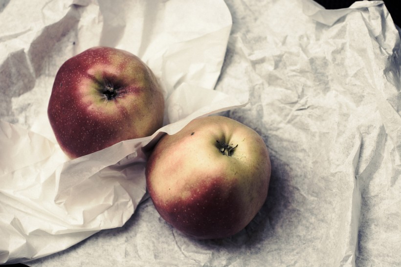 酸甜可口的红苹果和青苹果图片(9张)