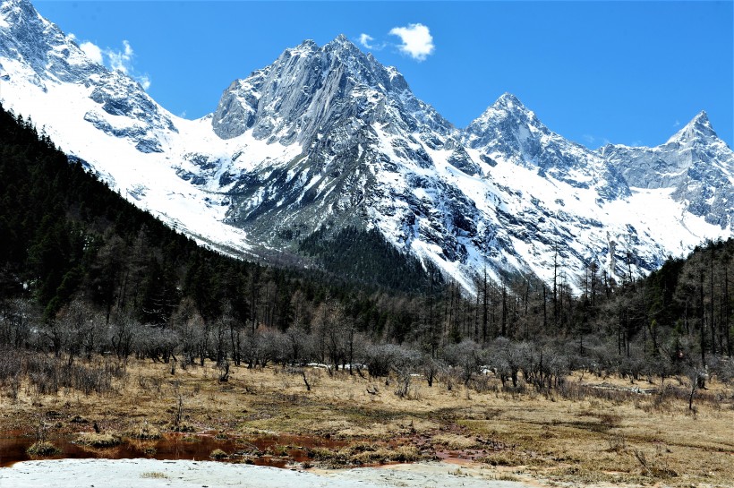 四川阿坝毕棚沟自然风景图片(15张)