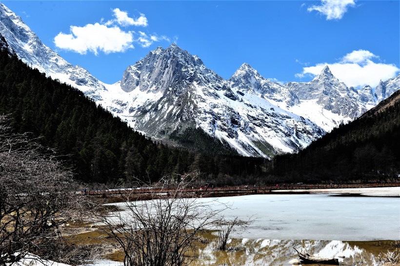 四川阿坝毕棚沟自然风景图片(15张)