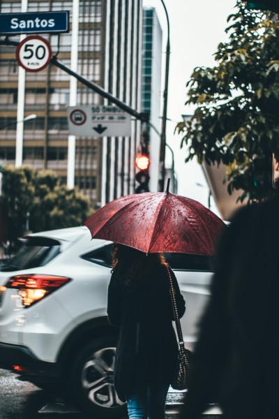 打着雨伞的人图片(14张)