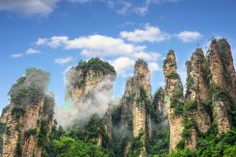 湖南张家界唯美自然风景图片(10张)