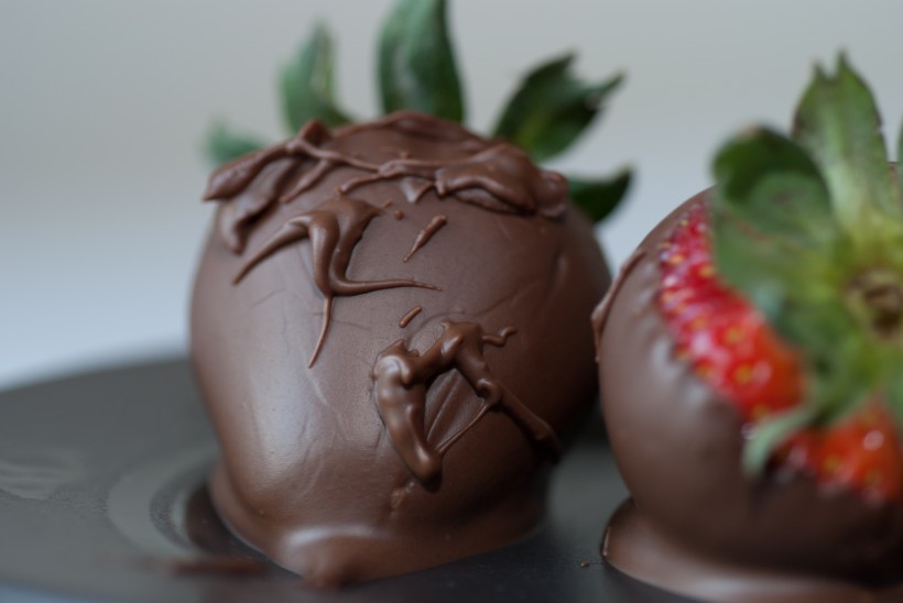 草莓巧克力的图片(12张)