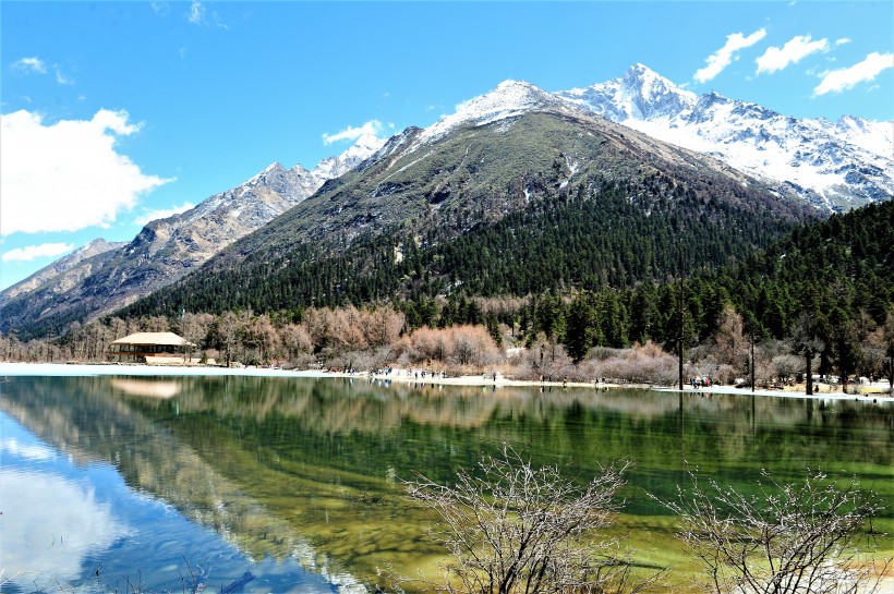 四川阿坝毕棚沟自然风景图片(15张)