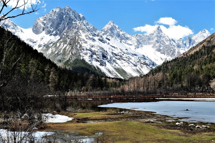 四川阿坝毕棚沟自然风景图片(15张)