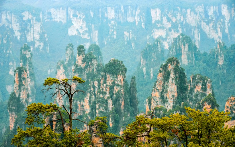 湖南张家界唯美自然风景图片(10张)
