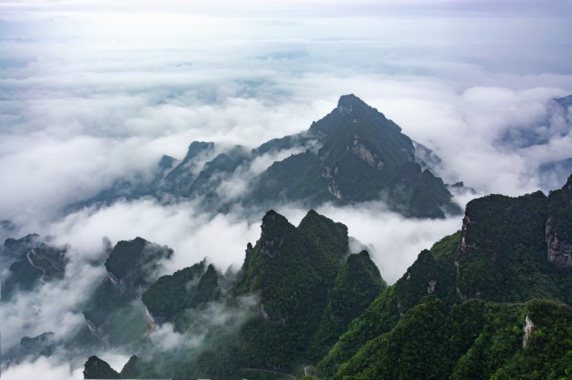 湖南张家界唯美自然风景图片(10张)