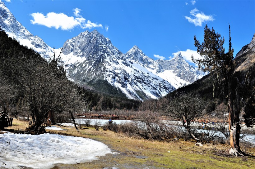 四川阿坝毕棚沟自然风景图片(15张)