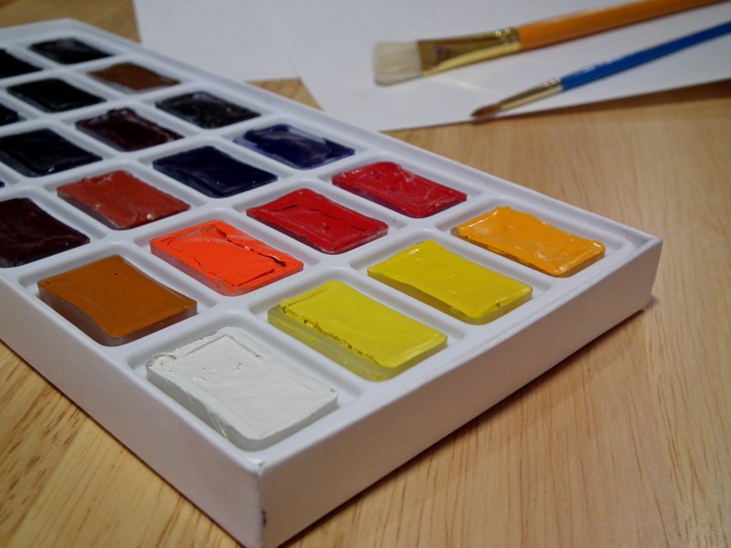 水彩颜料盒图片(11张)