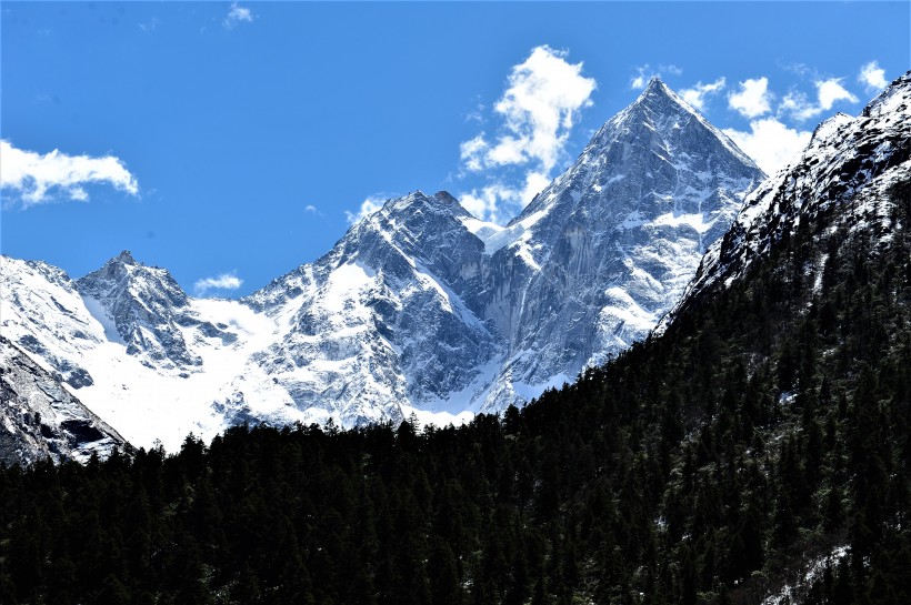 四川阿坝毕棚沟自然风景图片(15张)