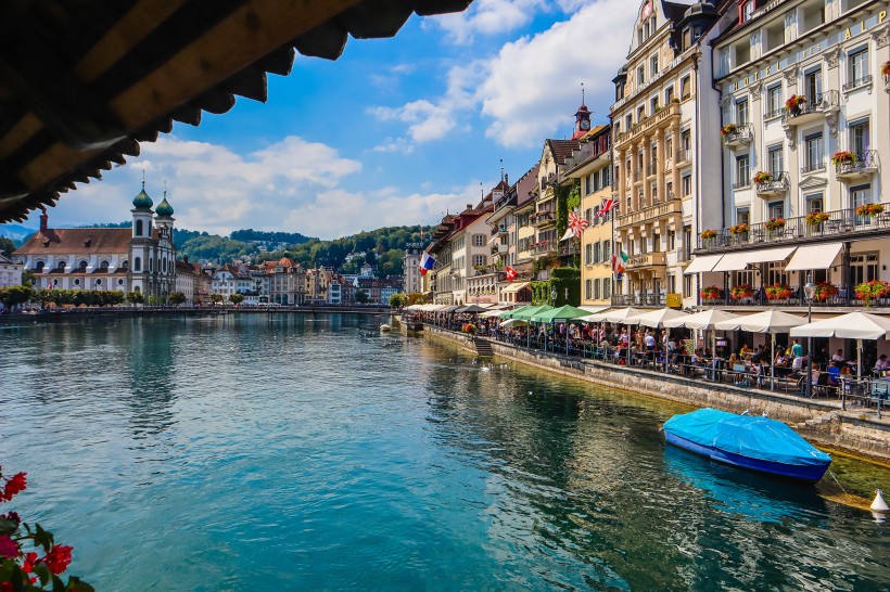 瑞士卢塞恩城市风景图片(10张)