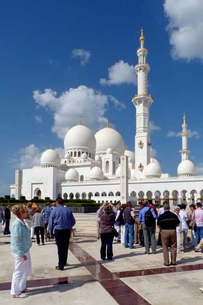 阿联酋阿布扎比大清真寺图片(14张)