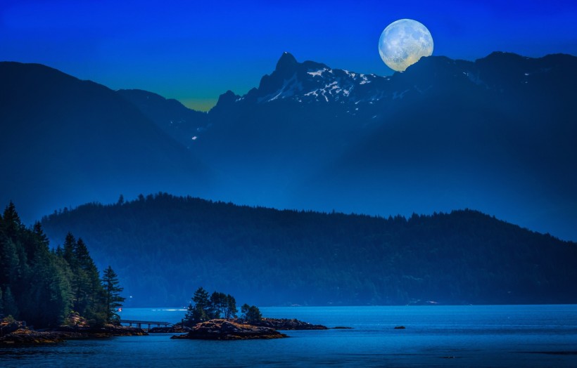 加拿大温哥华阳光海岸自然风景图片(10张)
