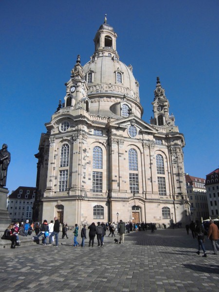 德累斯顿圣母教堂建筑风景图片(14张)