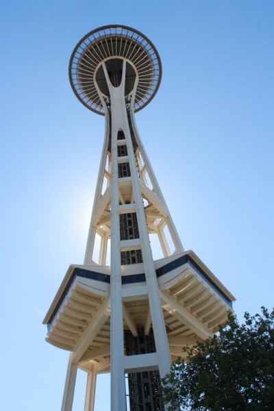 西雅图地标性建筑太空针塔图片(15张)