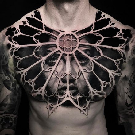 9款超逼真级的3D立体纹身图案作品