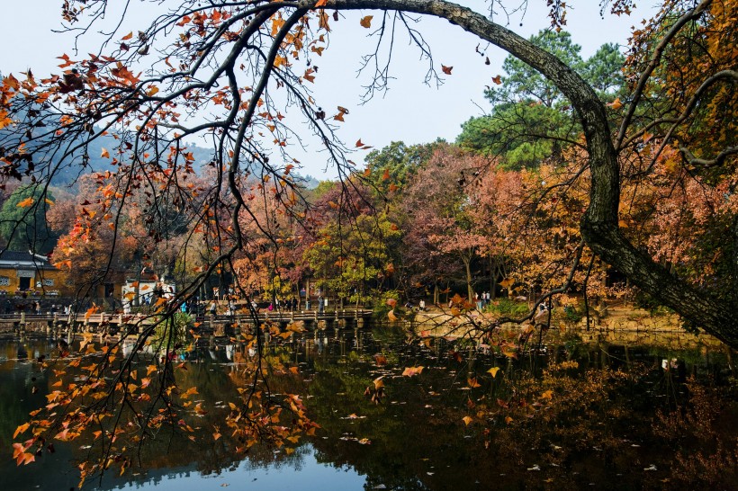 江苏苏州天平山自然风景图片(10张)