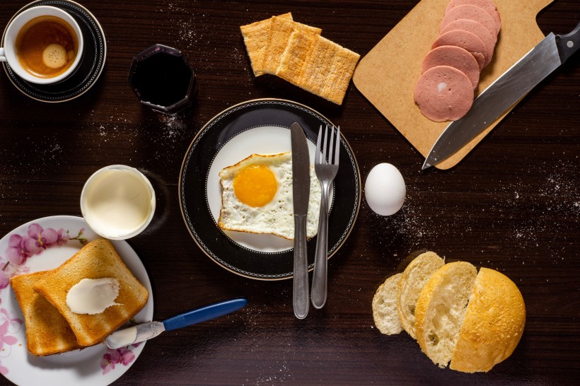 早餐美食煎蛋图片(10张)