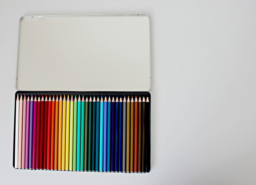 五光十色的彩色铅笔图片(11张)