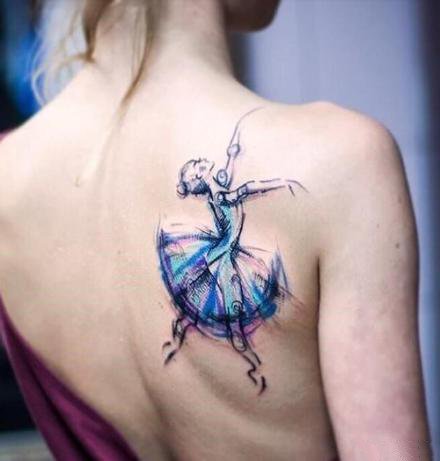 芭蕾纹身 9款适合芭蕾舞者的纹身艺术图片