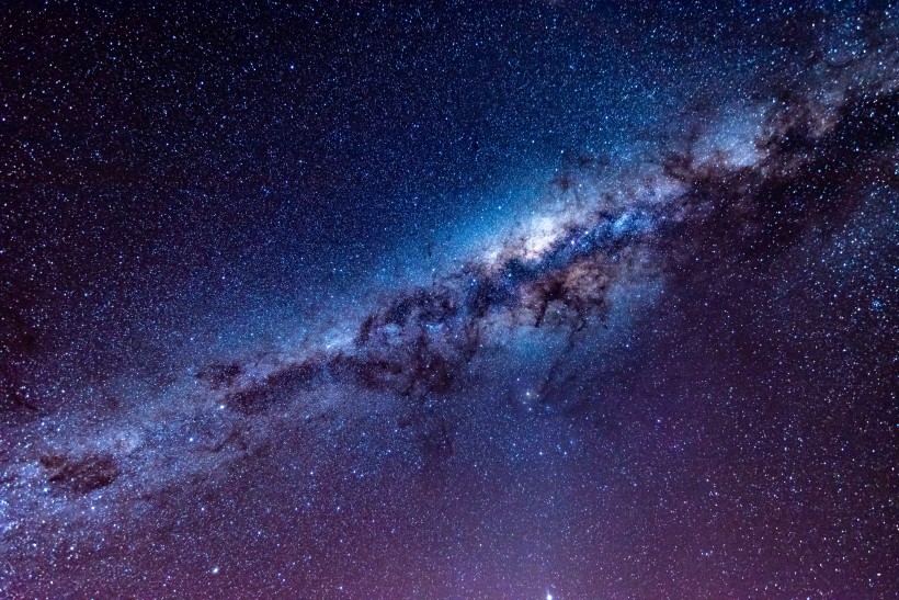 绚烂的银河系图片(10张)