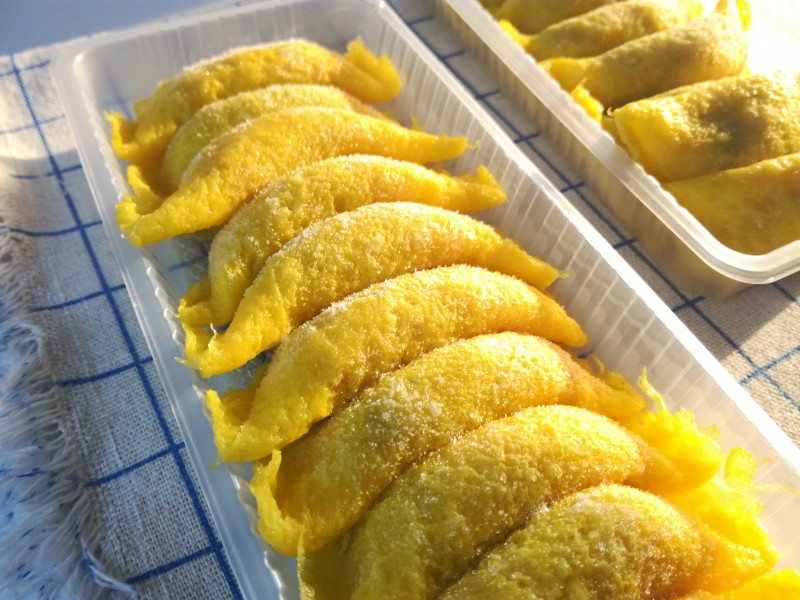 黄金蛋饺图片(12张)