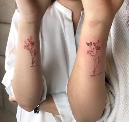 韩国纹身师lind的小清新纹身作品