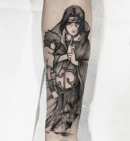 纹身火影忍者图案 18款动漫火影的纹身图案