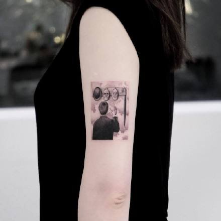 纹身艺术家Eva Krbdk复制梵高、克利姆特的作品