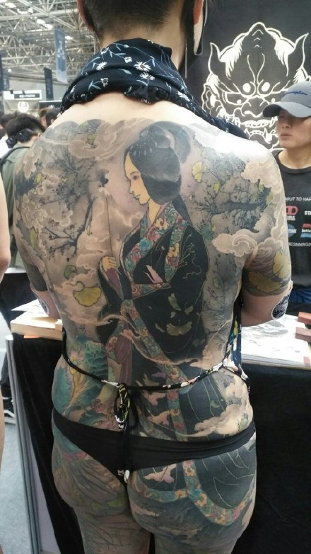 大满背纹身作品 26款2019廊坊纹身展的大满背纹身作品赏析