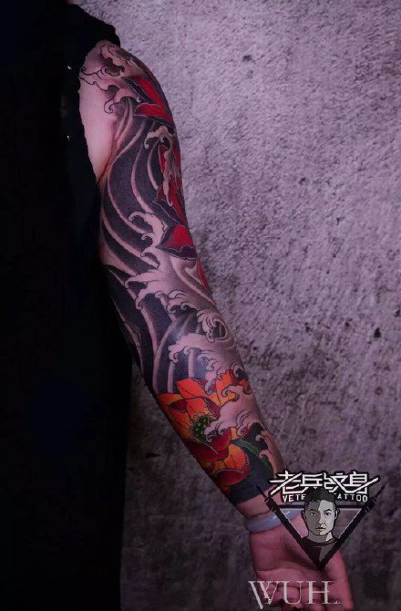 武汉纹身-9款不同风格的花臂纹身 武汉老兵纹身作品