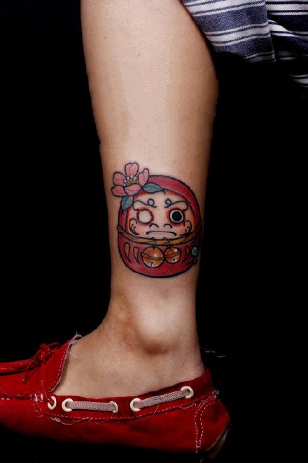 郑州纹身 9款达摩主题的纹身图片 郑州针武堂纹身作品