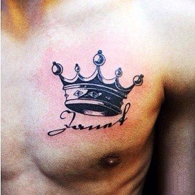 纹身小皇冠 9款创意的小皇冠纹身图片