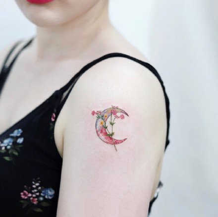 女生纹身 适合小仙女们的9款小清新纹身图片
