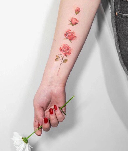 女生小臂纹身 9款适合女生小臂的小清新纹身图片