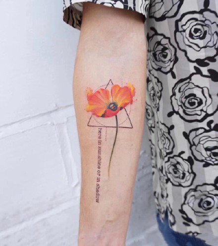 女生小臂纹身 9款适合女生小臂的小清新纹身图片