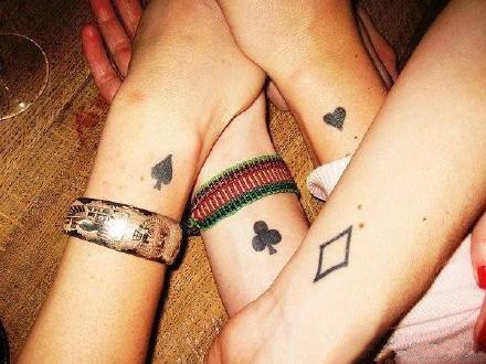 适合情侣或好朋友一起纹的15款配对纹身图