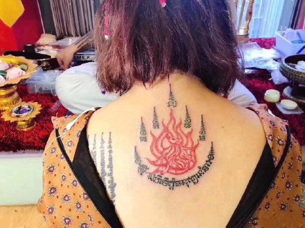 泰国法力刺符的几款纹身作品赏析