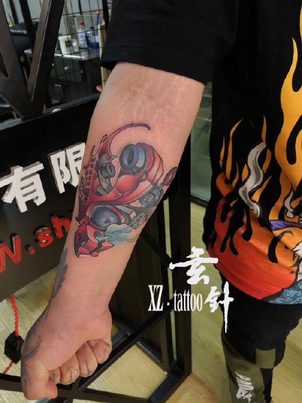 上海纹身 上海玄针刺青近日几款作品赏析