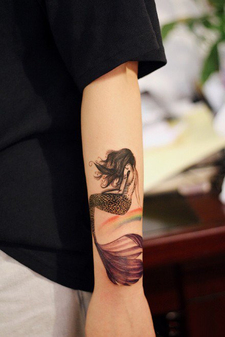 舟山纹身 浙江舟山极鸟TATTOO的几款店内纹身作品