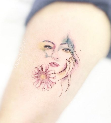 小清新女生纹身 唯美的9款女孩子的小清新纹身作品图片