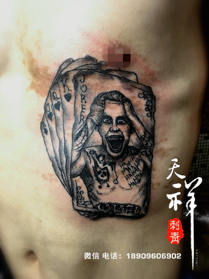 滁州纹身 安徽滁州天祥刺青的几款纹身店内作品
