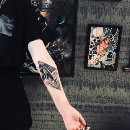 安康纹身 陕西安康南国刺青工作室的几款纹身店作品