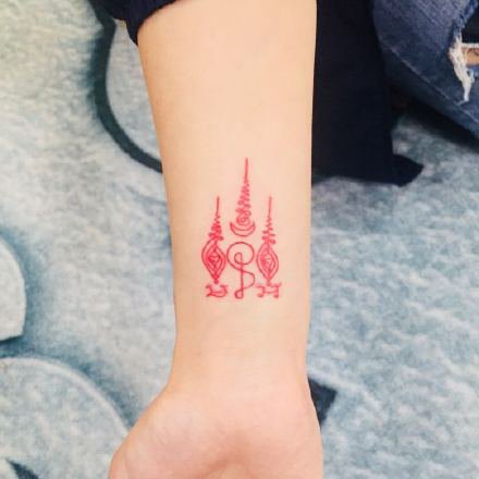 泰国刺符主题的9款纹身作品图片
