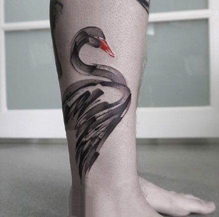 水墨中国风的一组纹身图片赏析