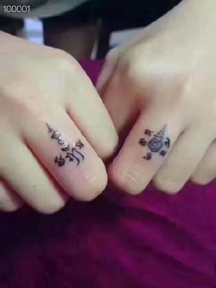 小清新的一组泰国小刺符纹身图片