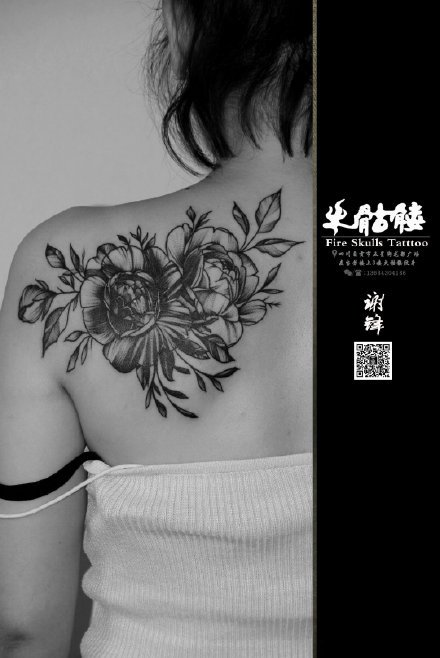 自贡纹身 四川自贡火骷髅刺青的9款纹身店作品