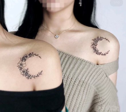 闺蜜纹身 24款适合闺蜜姐妹的小纹身作品